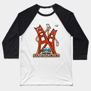 San Francisco City Badge Baseball T-Shirt